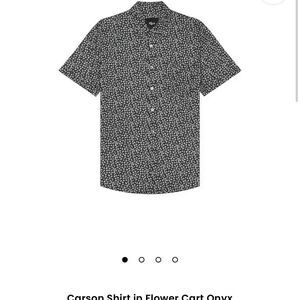 Rails Carson Shirt in Flower Cart Onyx Sz large